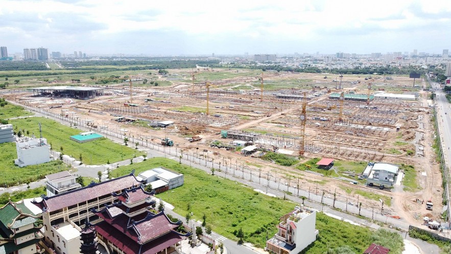 The Global City trước đây có tên gọi khu đô thị Sài Gòn Bình An, là một trong những dự án có quy mô lớn và vị trí đẹp cuối cùng còn sót lại ở trung tâm TP. Hồ Chí Minh. Ảnh: Kỳ Phương
